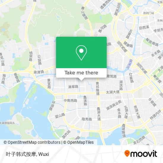 叶子韩式按摩 map