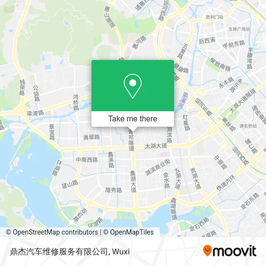 鼎杰汽车维修服务有限公司 map