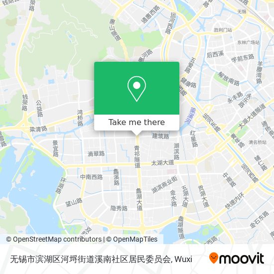 无锡市滨湖区河埒街道溪南社区居民委员会 map