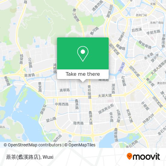 薡茶(蠡溪路店) map