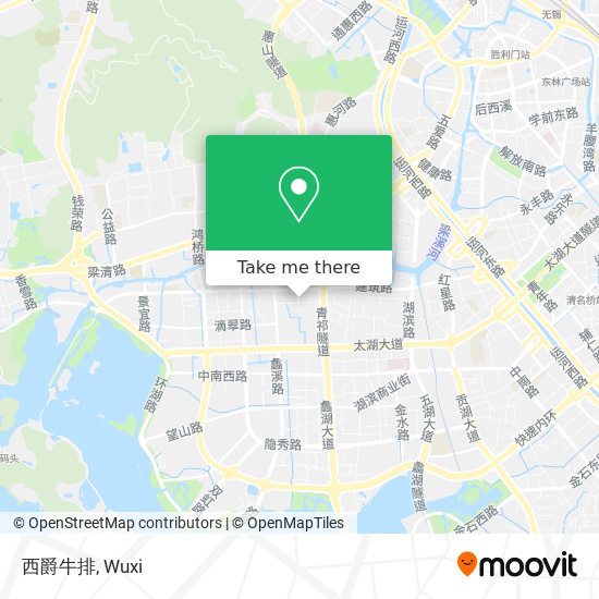 西爵牛排 map