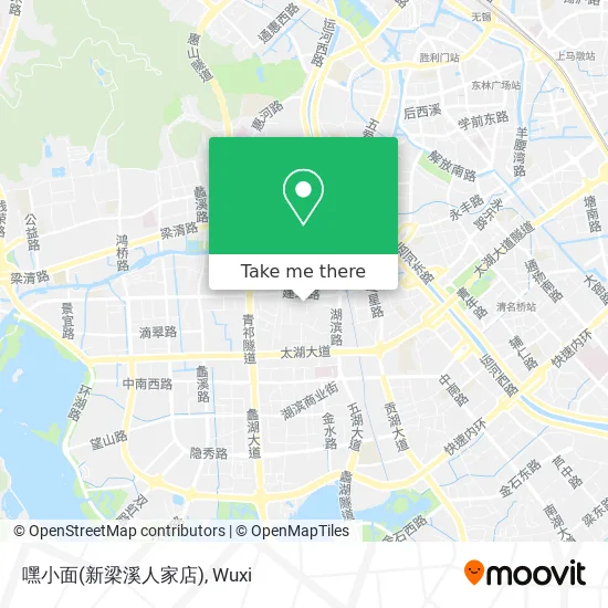 嘿小面(新梁溪人家店) map