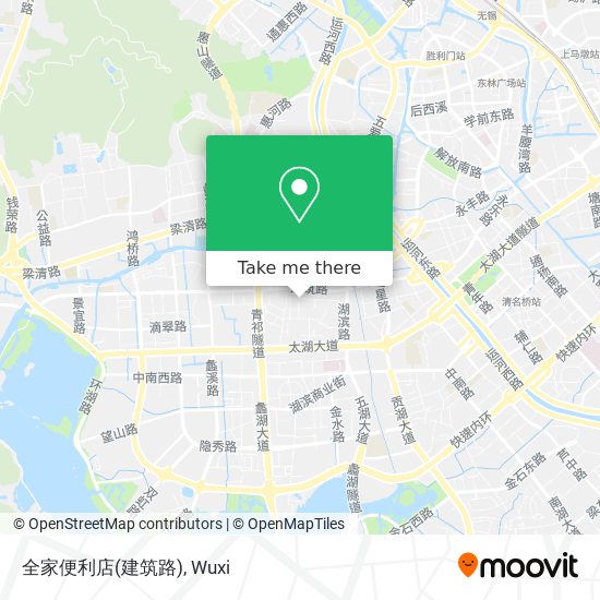 全家便利店(建筑路) map