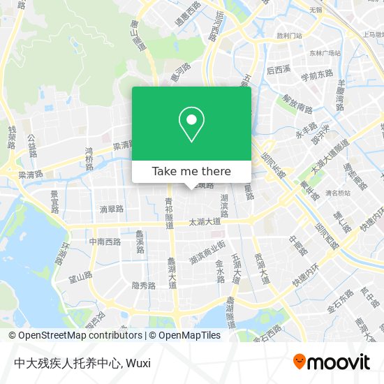中大残疾人托养中心 map
