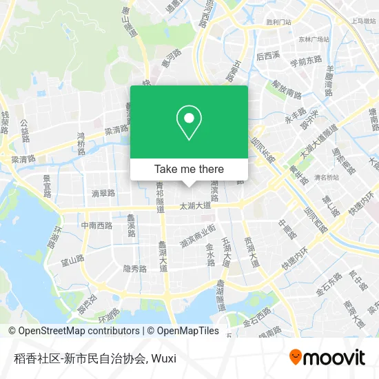 稻香社区-新市民自治协会 map
