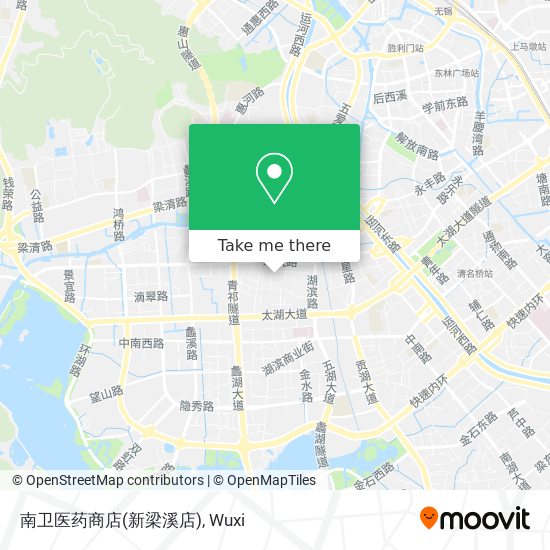 南卫医药商店(新梁溪店) map