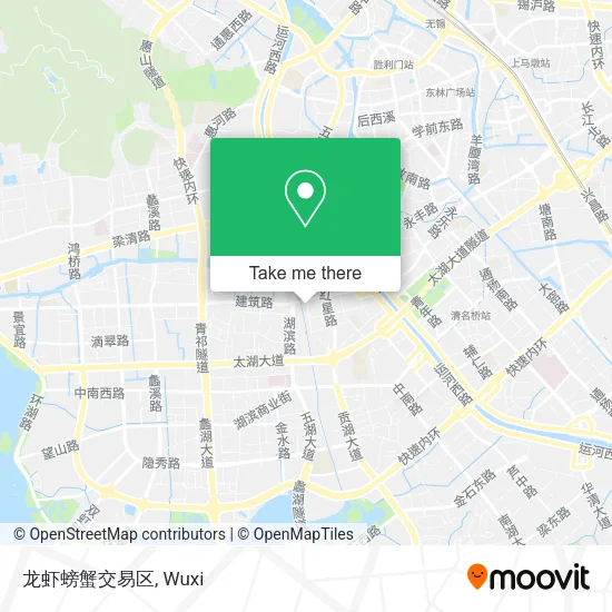 龙虾螃蟹交易区 map