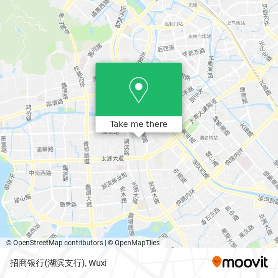 招商银行(湖滨支行) map