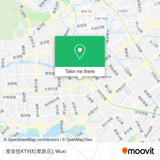 星音悦KTV(红星路店) map