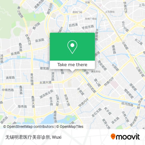 无锡明君医疗美容诊所 map