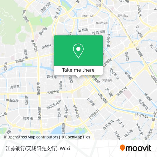 江苏银行(无锡阳光支行) map