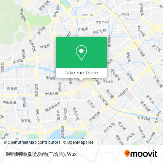 呷哺呷哺(阳光购物广场店) map