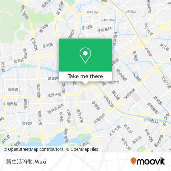 慧生活瑜伽 map
