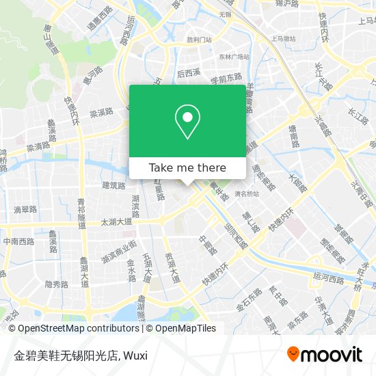 金碧美鞋无锡阳光店 map