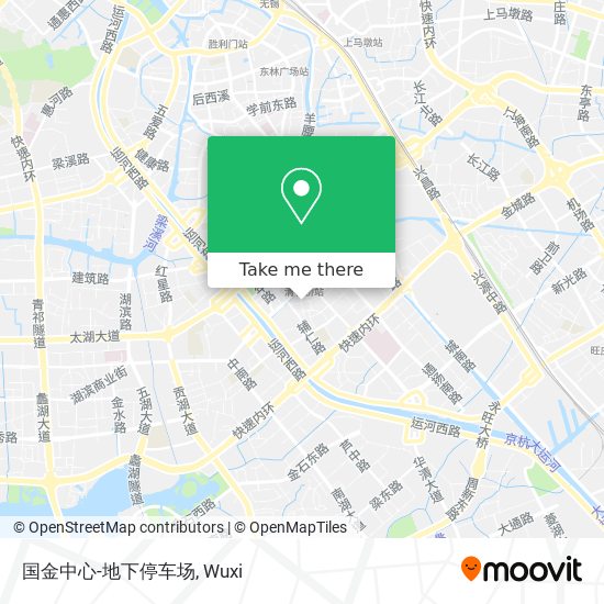 国金中心-地下停车场 map