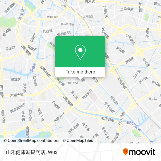 山禾健康新民药店 map