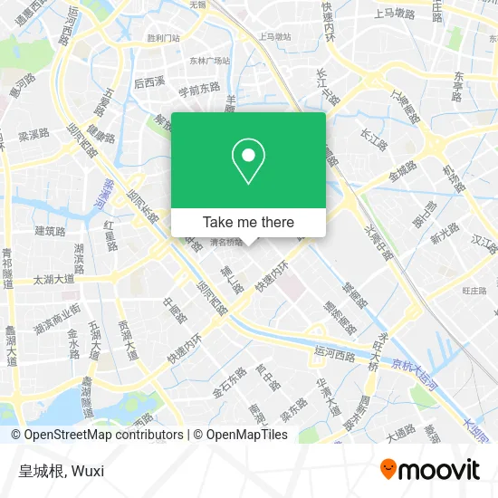 皇城根 map