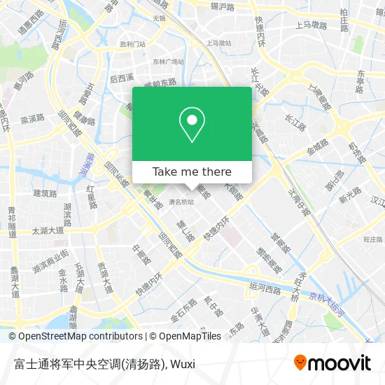富士通将军中央空调(清扬路) map