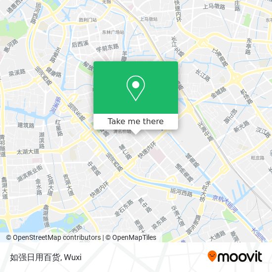 如强日用百货 map