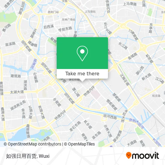 如强日用百货 map