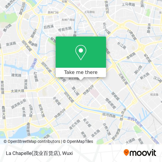 La Chapelle(茂业百货店) map