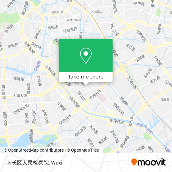 南长区人民检察院 map