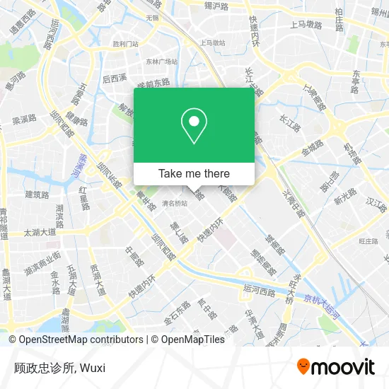 顾政忠诊所 map