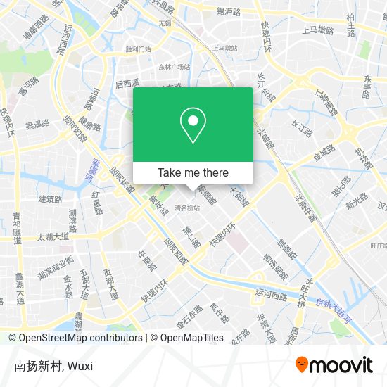 南扬新村 map
