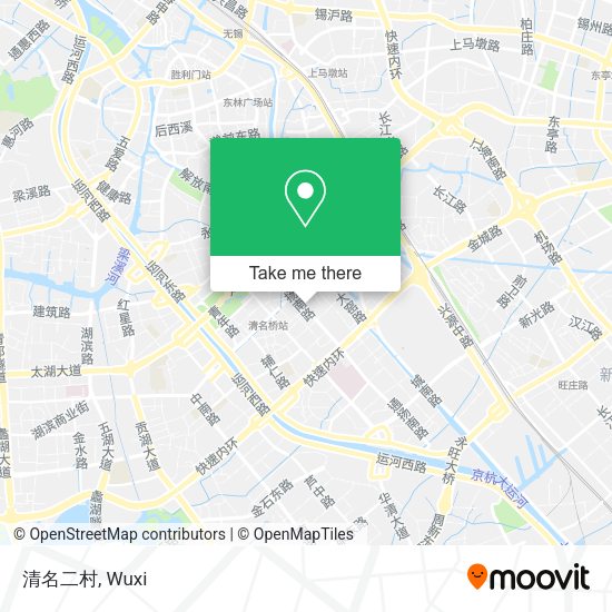 清名二村 map