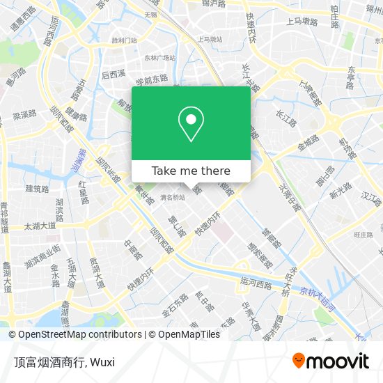 顶富烟酒商行 map