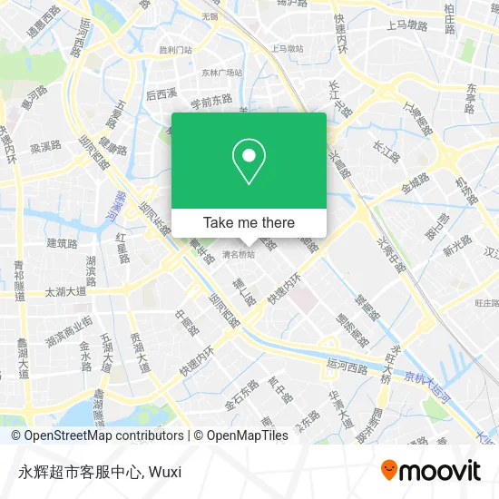 永辉超市客服中心 map