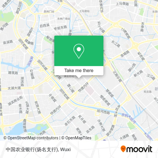 中国农业银行(扬名支行) map