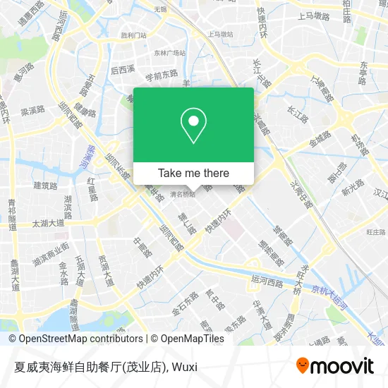 夏威夷海鲜自助餐厅(茂业店) map