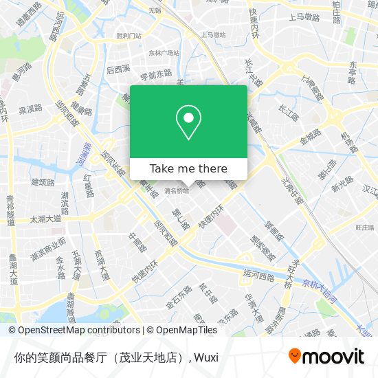 你的笑颜尚品餐厅（茂业天地店） map