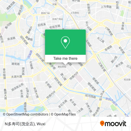 N多寿司(茂业店) map
