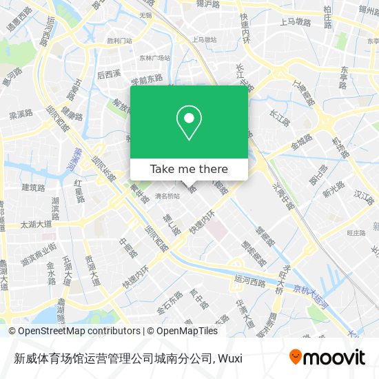 新威体育场馆运营管理公司城南分公司 map