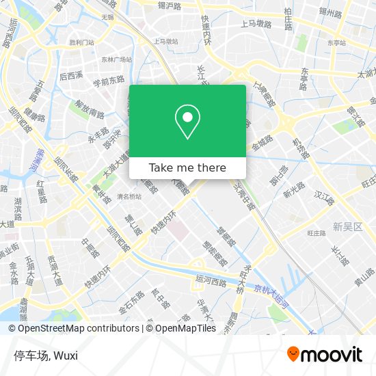 停车场 map