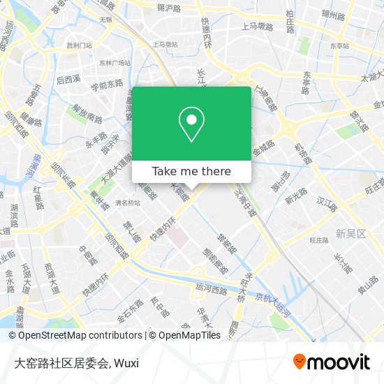大窑路社区居委会 map