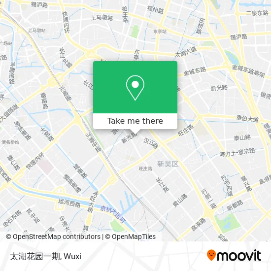 太湖花园一期 map