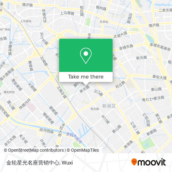 金轮星光名座营销中心 map