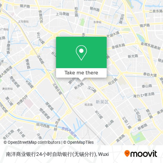 南洋商业银行24小时自助银行(无锡分行) map