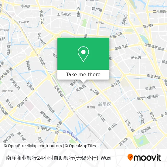 南洋商业银行24小时自助银行(无锡分行) map
