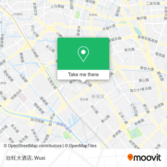 欣旺大酒店 map
