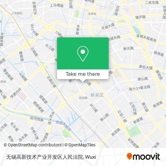无锡高新技术产业开发区人民法院 map