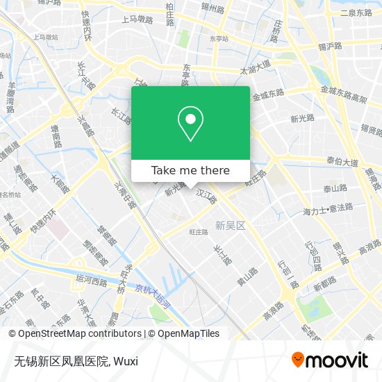 无锡新区凤凰医院 map