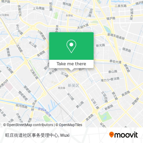 旺庄街道社区事务受理中心 map