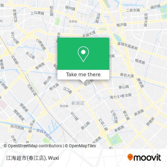 江海超市(春江店) map