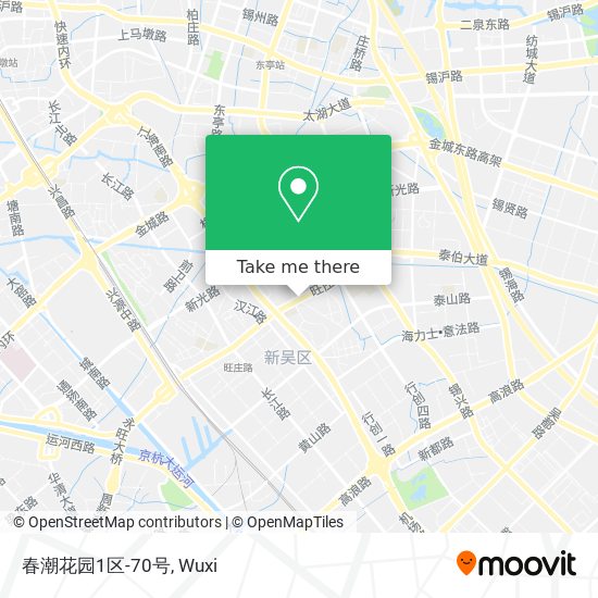 春潮花园1区-70号 map