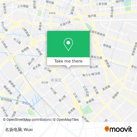 名扬电脑 map
