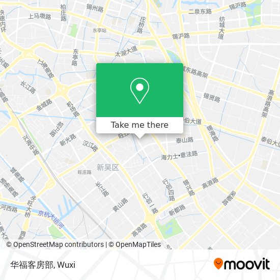 华福客房部 map
